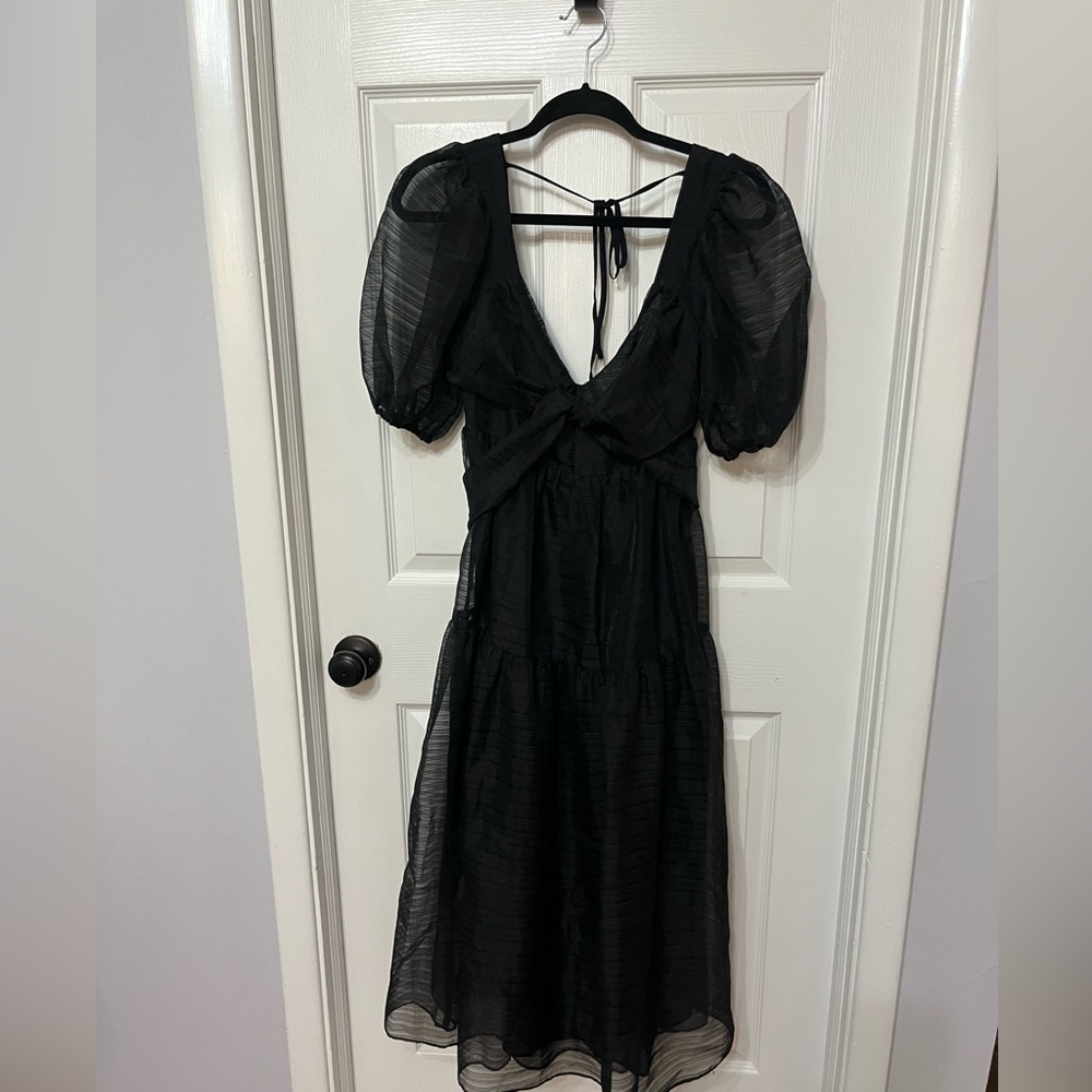 FREE PEOPLE Hailey Party‎ Dress black size 0 - Picture 2 of 12